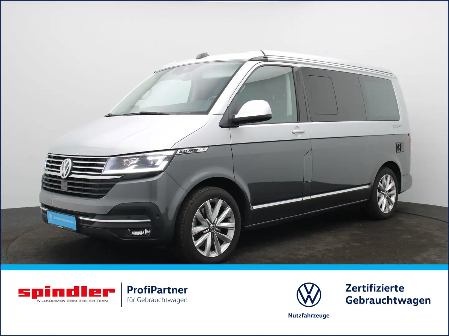 Volkswagen T6.1 California Ocean 4M DSG / Navi, AHK, LED Argent - 1