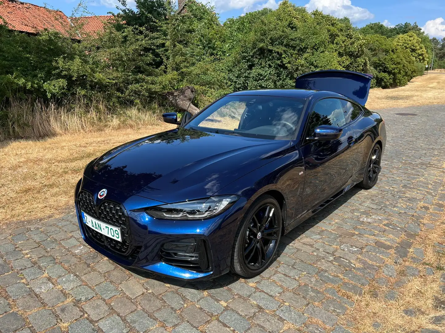 BMW 420 Coupé 420iA Blauw - 1