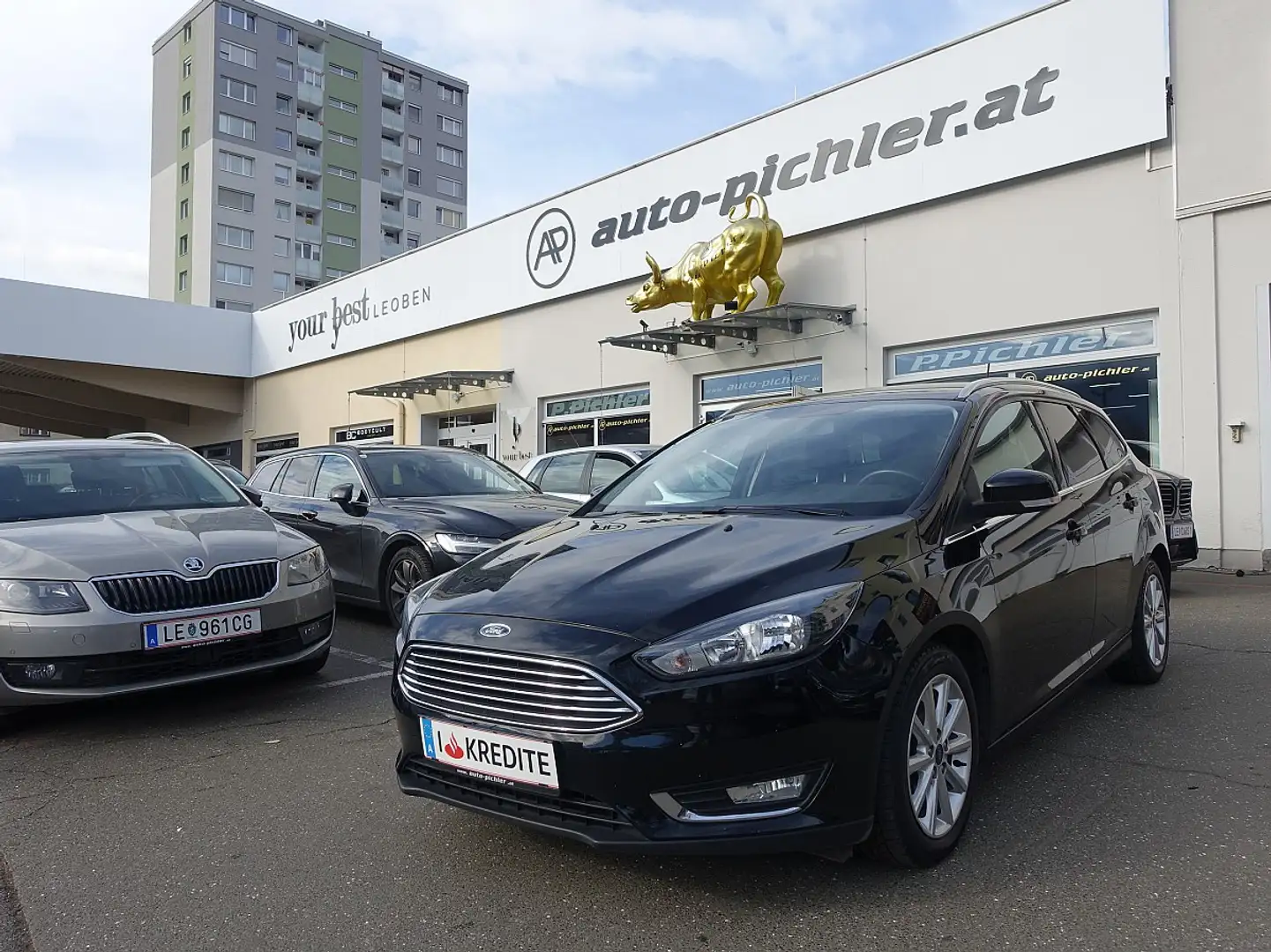 Ford Focus Traveller 1,5 TDCi Titanium Schwarz - 1