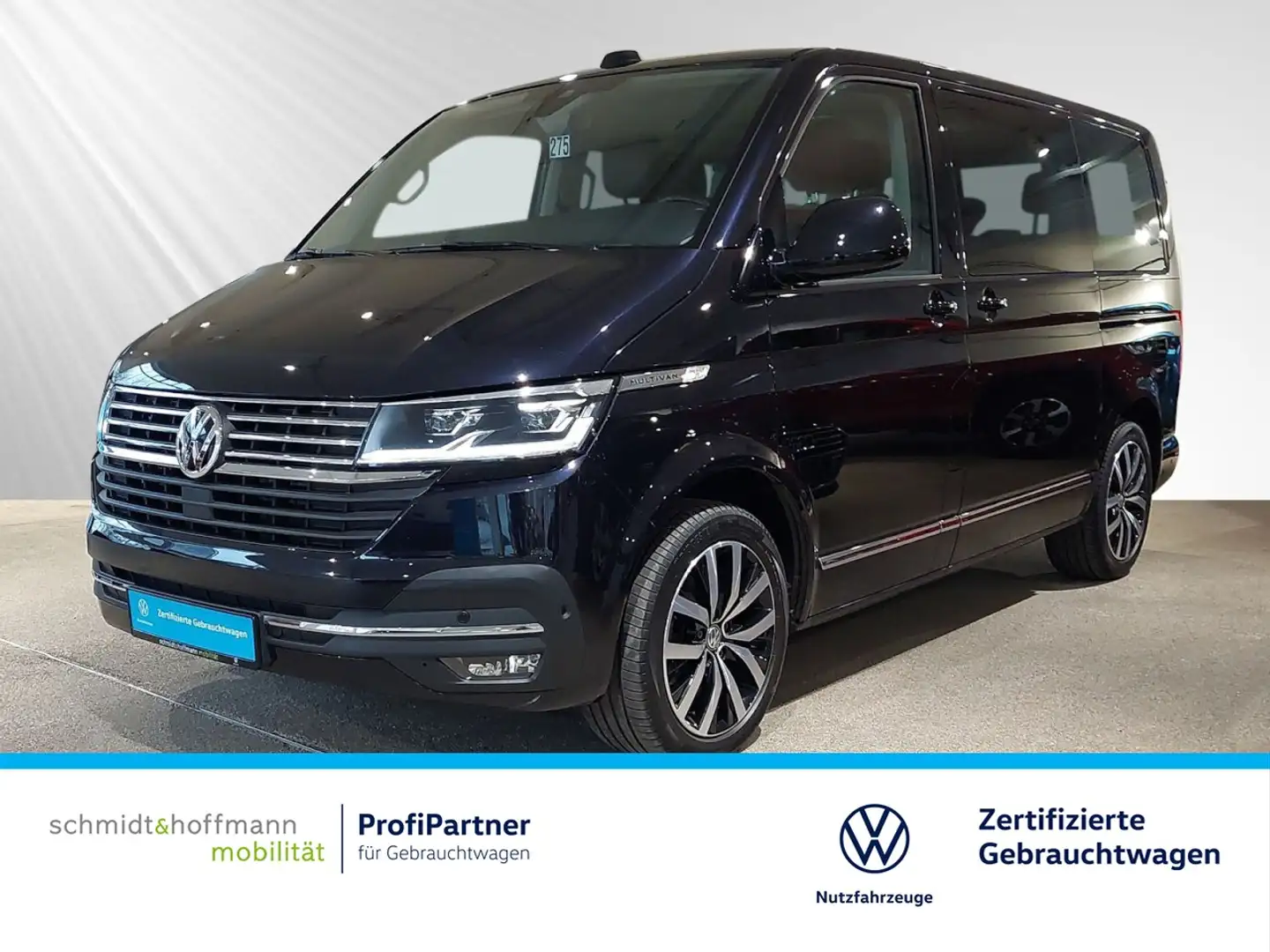 Volkswagen T6.1 Transporter Multivan Highline 4Motion 2.0 TDI Klima Navi Noir - 1