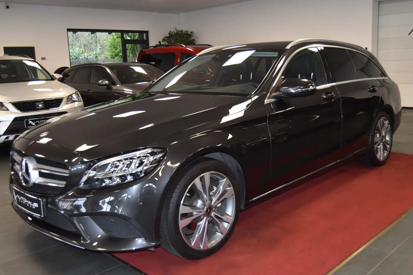 Mercedes-Benz C 200 T d~ACC~LED~KAMERA~KEYLESS~SOUNDSY.~TOP! Gris - 2