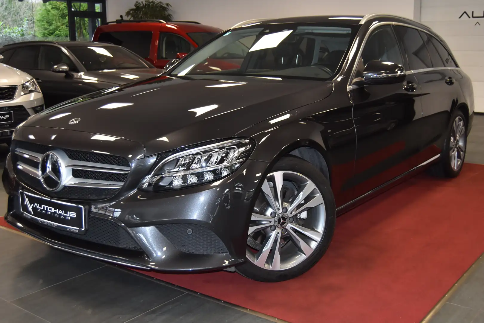 Mercedes-Benz C 200 T d~ACC~LED~KAMERA~KEYLESS~SOUNDSY.~TOP! Gris - 1