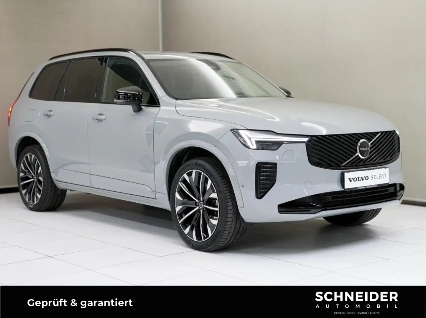 Volvo XC90 Plus, T8 Plug-in Hybrid, Elektrisch/Benzi Grau - 1