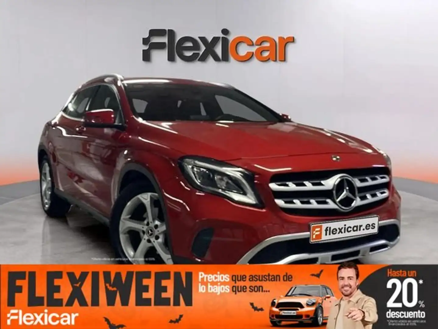 Mercedes-Benz GLA 200 d Rojo - 1