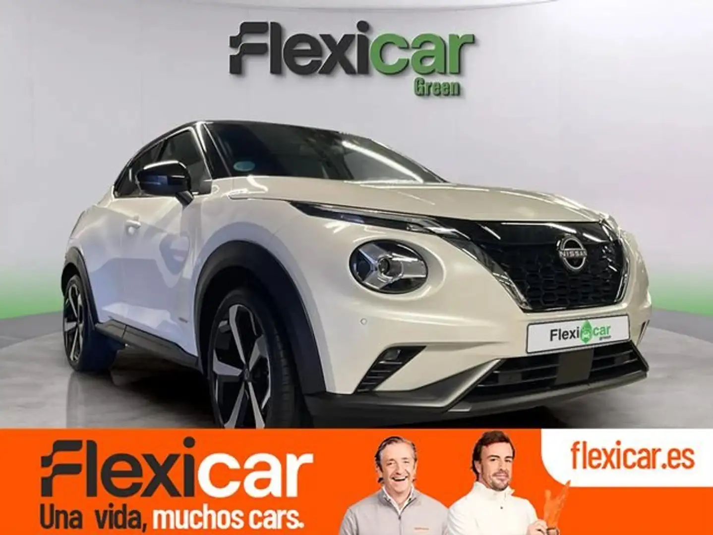 Nissan Juke 1.6 Hybrid Tekna Auto Blanco - 1