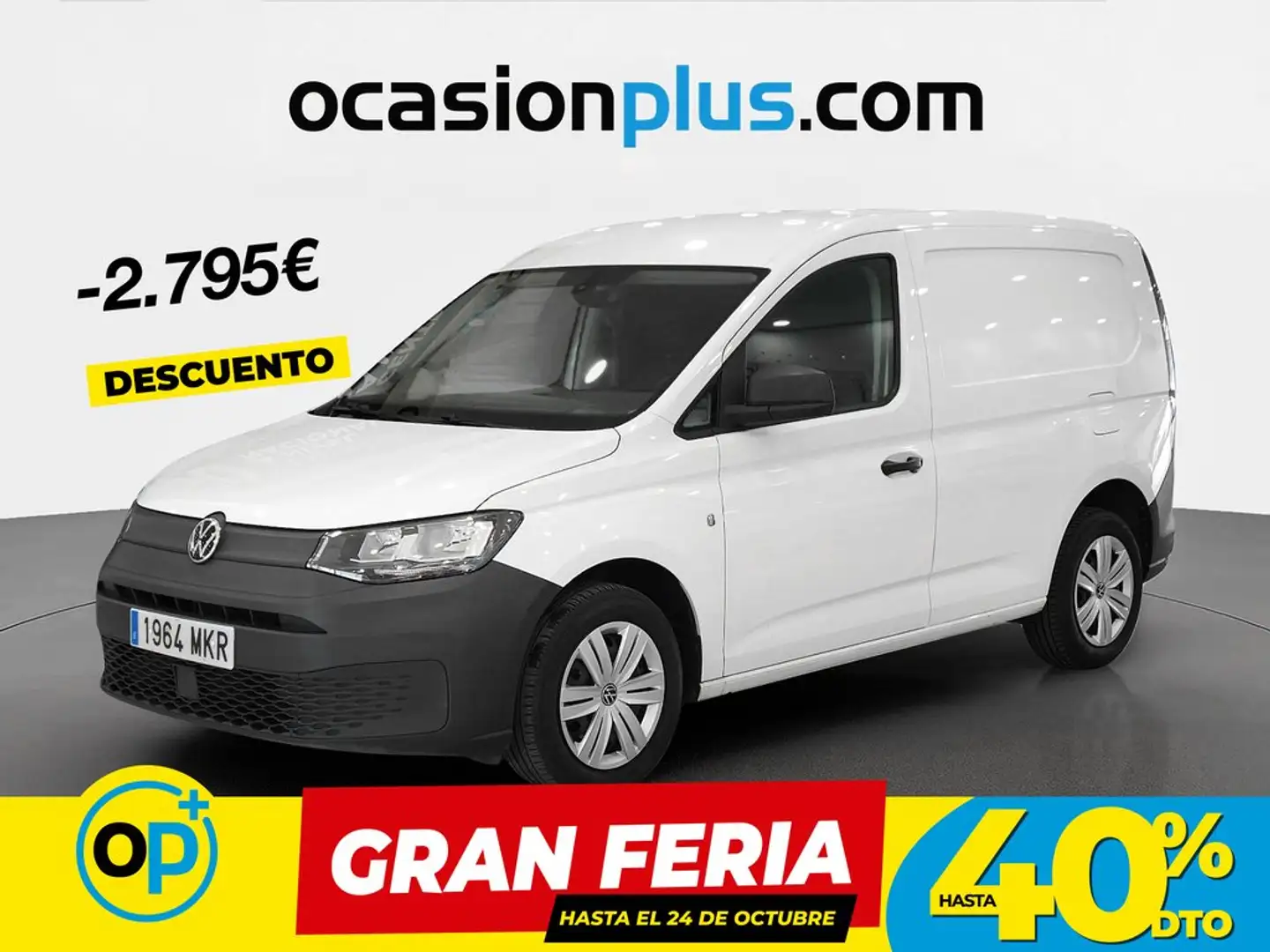 Volkswagen Caddy Cargo Furgón 2.0TDI 55kW Blanco - 1