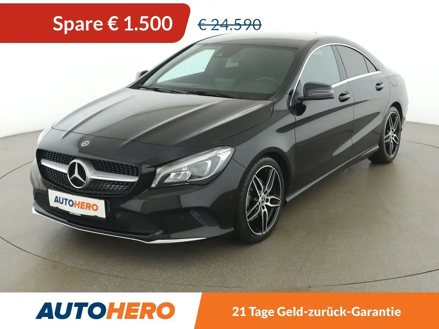 Mercedes-Benz CLA 180 CLA 180 Urban Aut. *LED*PDC*2-ZONEN* Zwart - 1