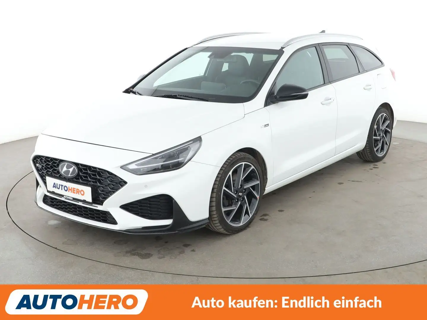 Hyundai i30 1.5 T-GDI Mild-Hybrid N-Line*NAVI*LED*TEMPO*CAM* Blanc - 1