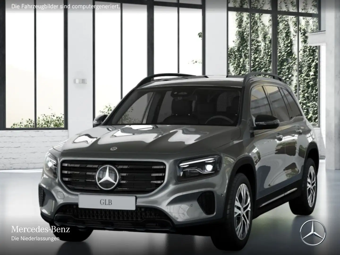 Mercedes-Benz GLB 200 d PROGRESSIVE+NIGHT+PANO+MULTIBEAM+KAMERA Grau - 2