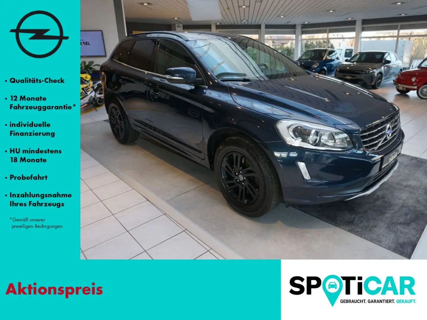 Volvo XC60 Momentum AWD AUTOMATIK, BI-XENON, LEDER, BC Blau - 1