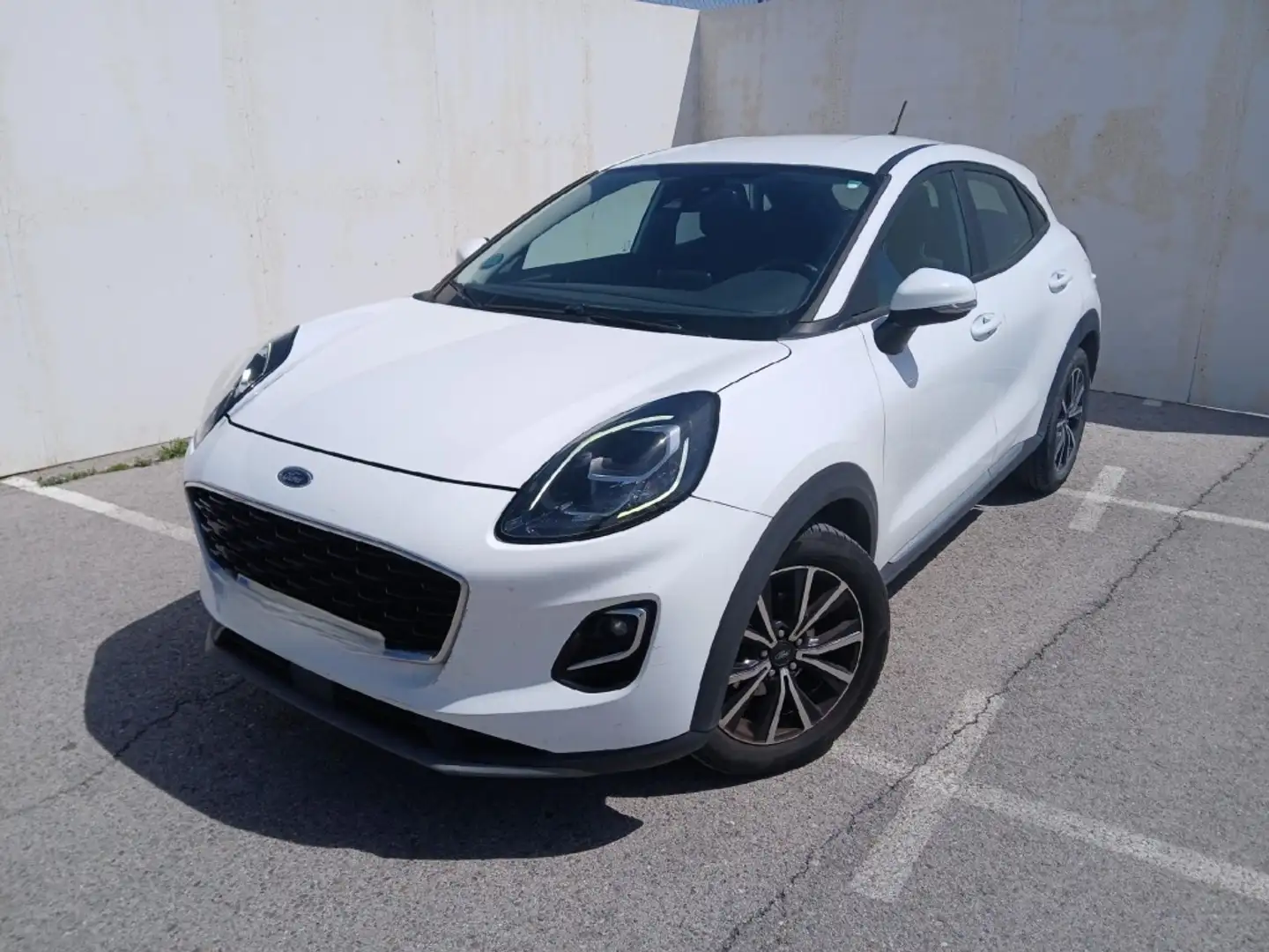 Ford Puma 1.0 EcoBoost MHEV Titanium 125 Blanco - 1