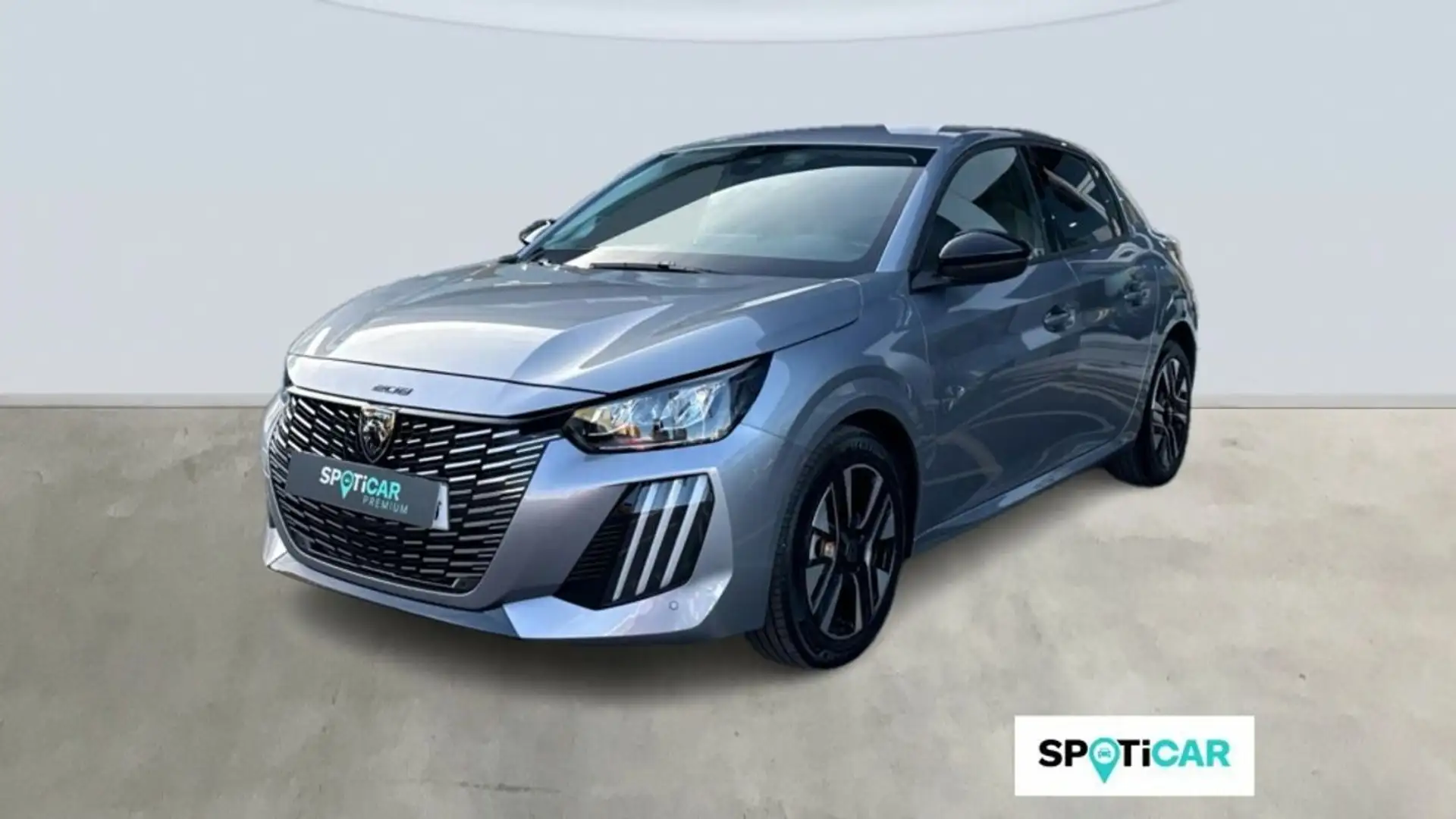 Peugeot 208 1.2 Puretech S&S Allure 100 Gris - 1