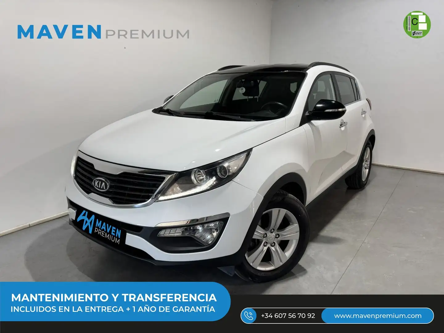Kia Sportage 1.6 GDI Concept Blanc - 1