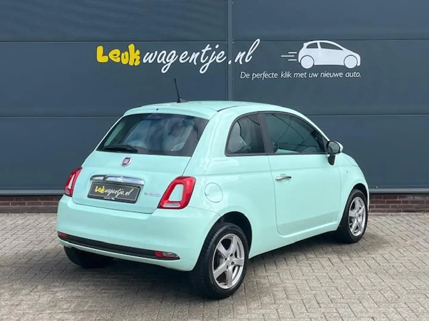 Fiat 500 1.0 Hybrid Pop *airco *cruise *lichtmet. *17.750 k Groen - 2