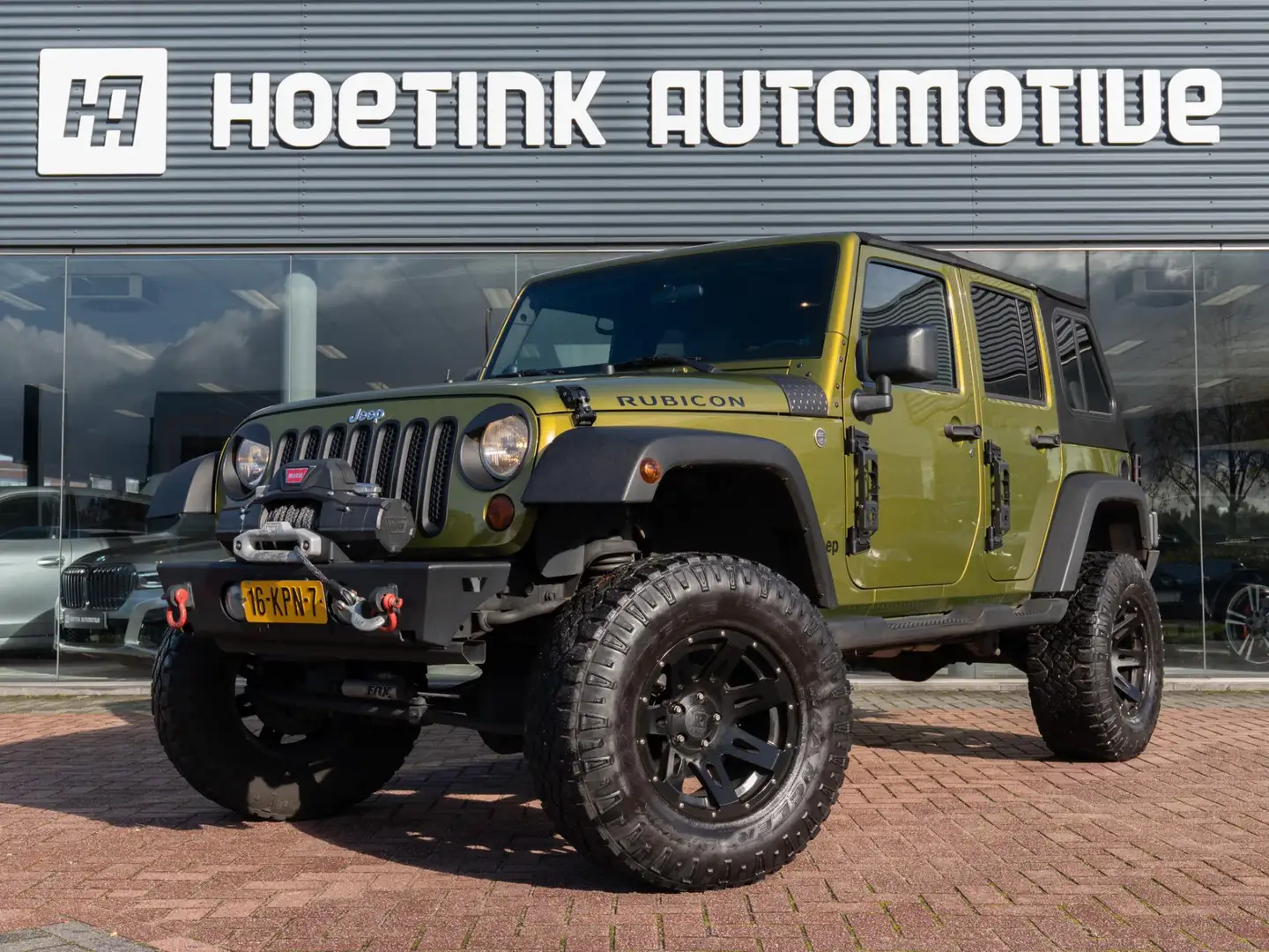 Jeep Wrangler Unlimited 3.8 Sport | Trekhaak | Cruise | Lier Yeşil - 1
