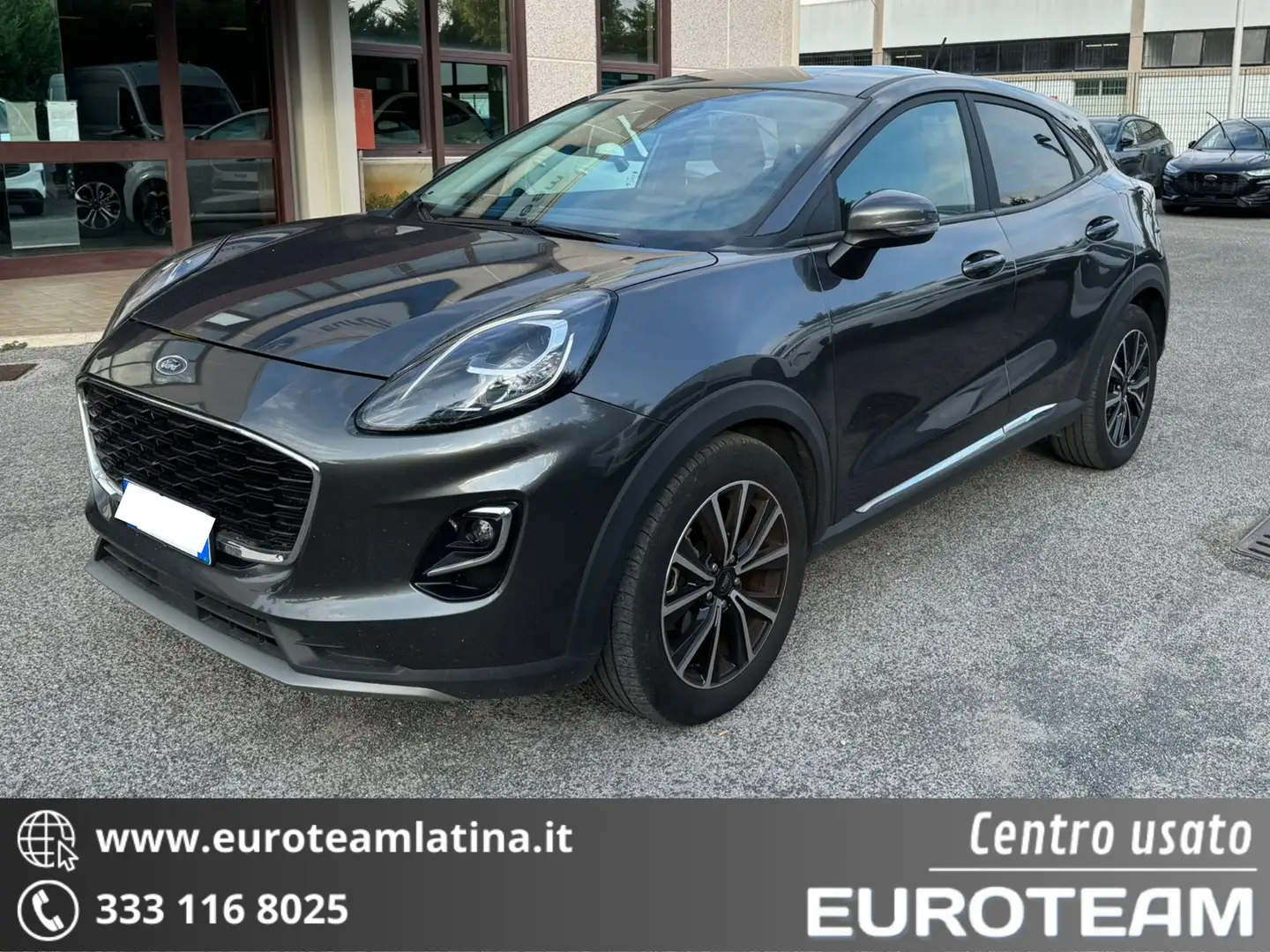 Ford Puma Puma 1.0 ecoboost hybrid Titanium 125CV Grijs - 1