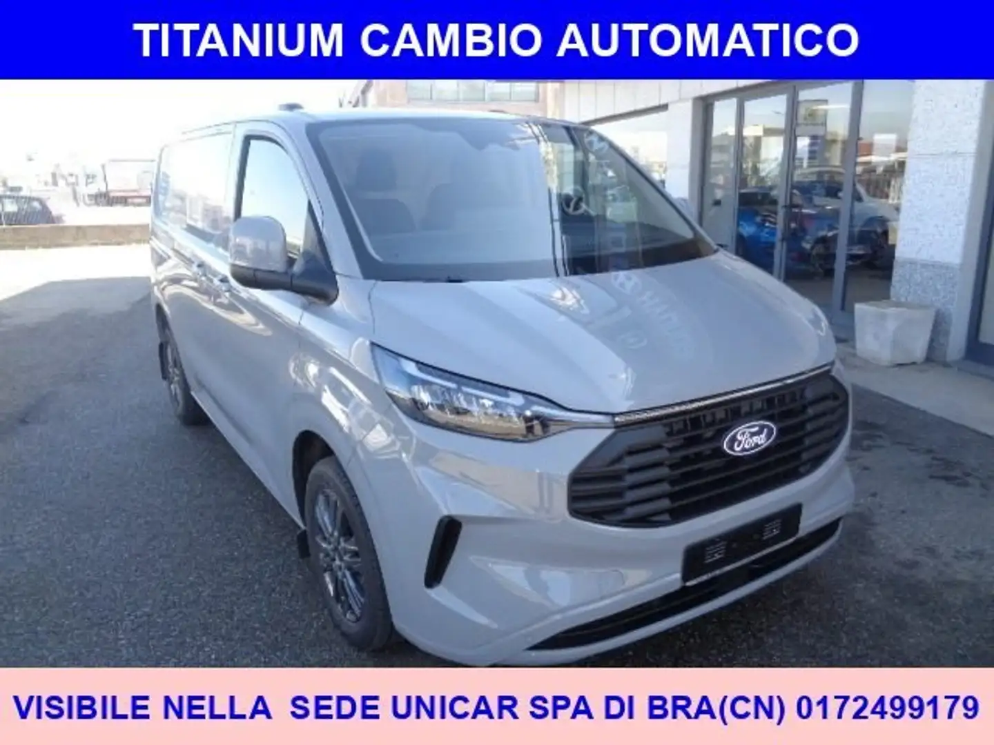 Ford Transit Custom 320 2.0Ecoblue 136cv aut. AWD PC Furg. tit. Grigio - 2