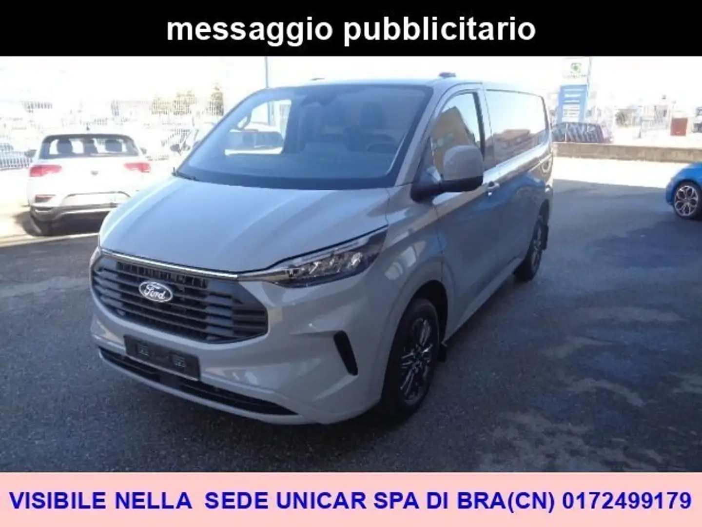 Ford Transit Custom 320 2.0Ecoblue 136cv aut. AWD PC Furg. tit. Grigio - 1