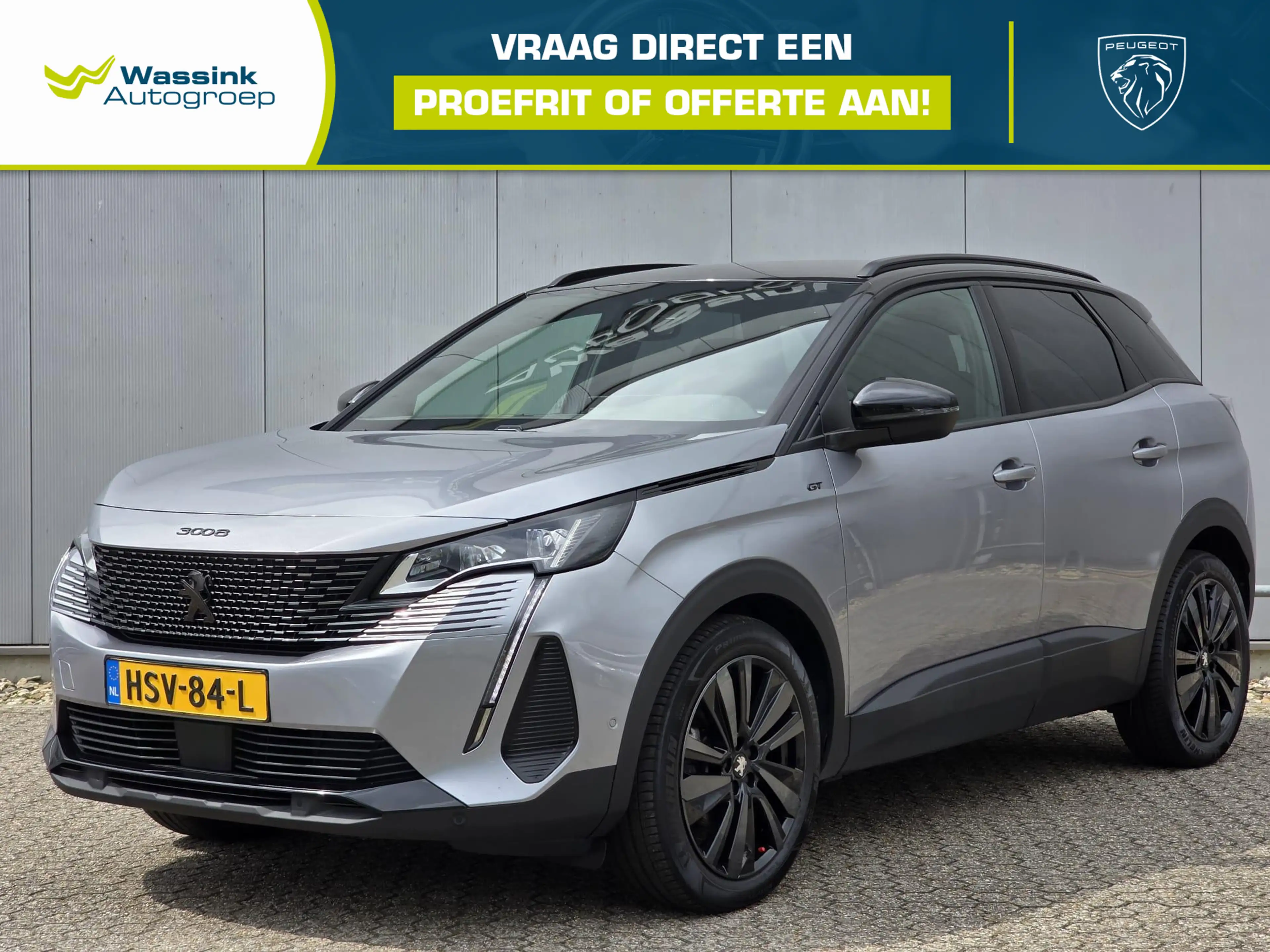 Peugeot 3008 130pk GT Automaat | Black Pack | Elektrische achte