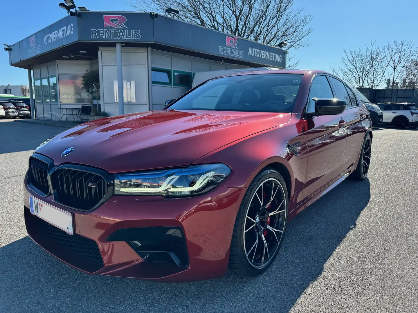BMW M5 Competition LCI *Individual*Carepaket*Topzustand* Rot - 1