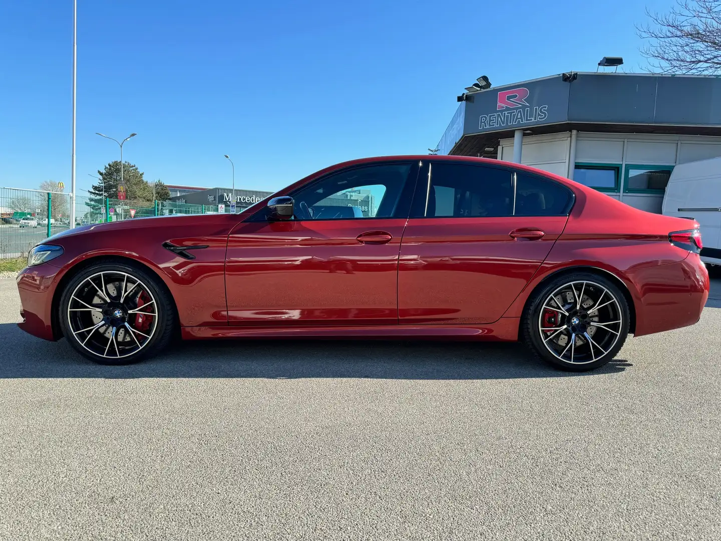 BMW M5 Competition LCI *Individual*Carepaket*Topzustand* Rot - 2