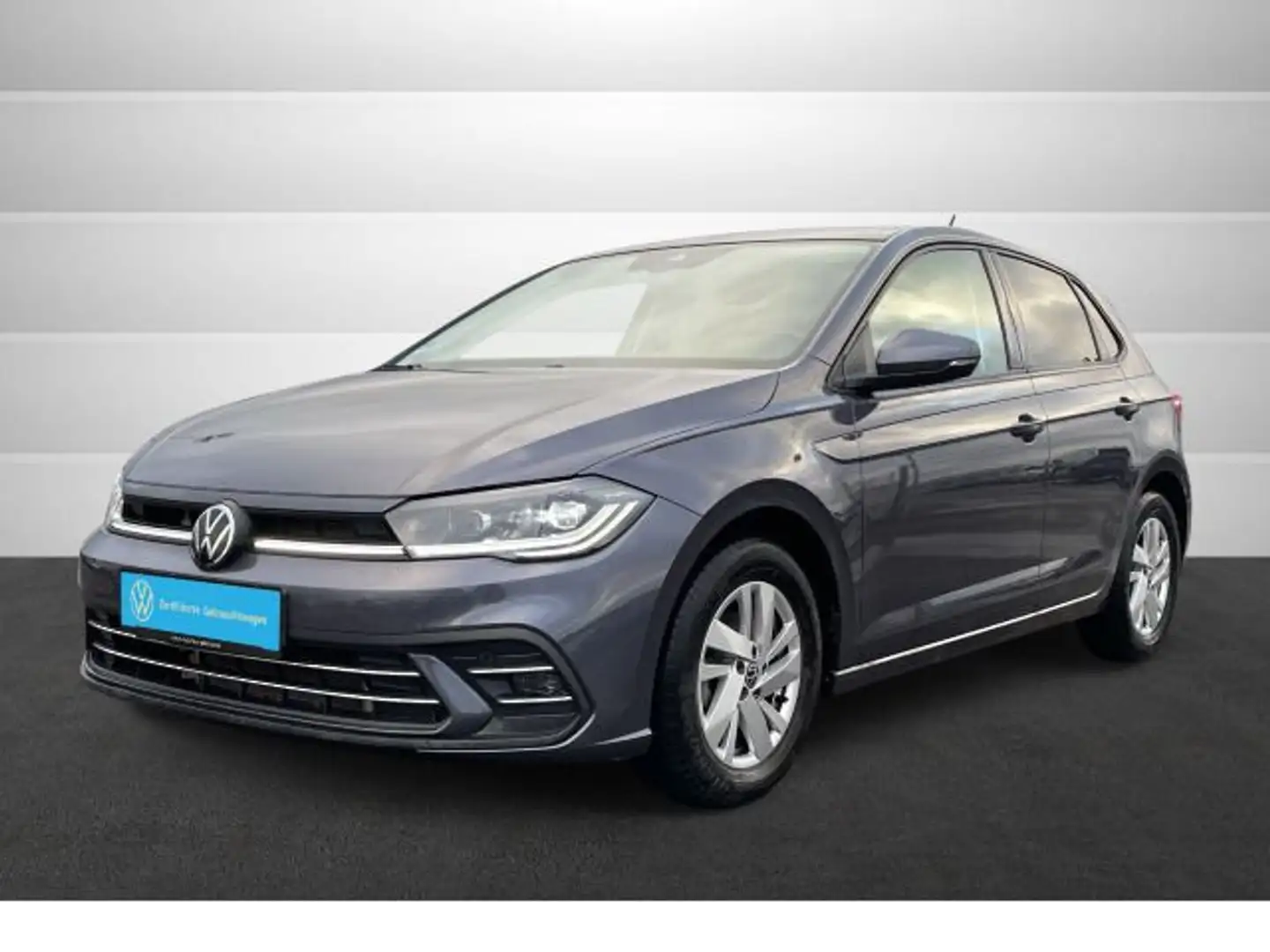 Volkswagen Polo 1.0 TSI DSG Style Matrix Pano AHK ACC Navi Grau - 2