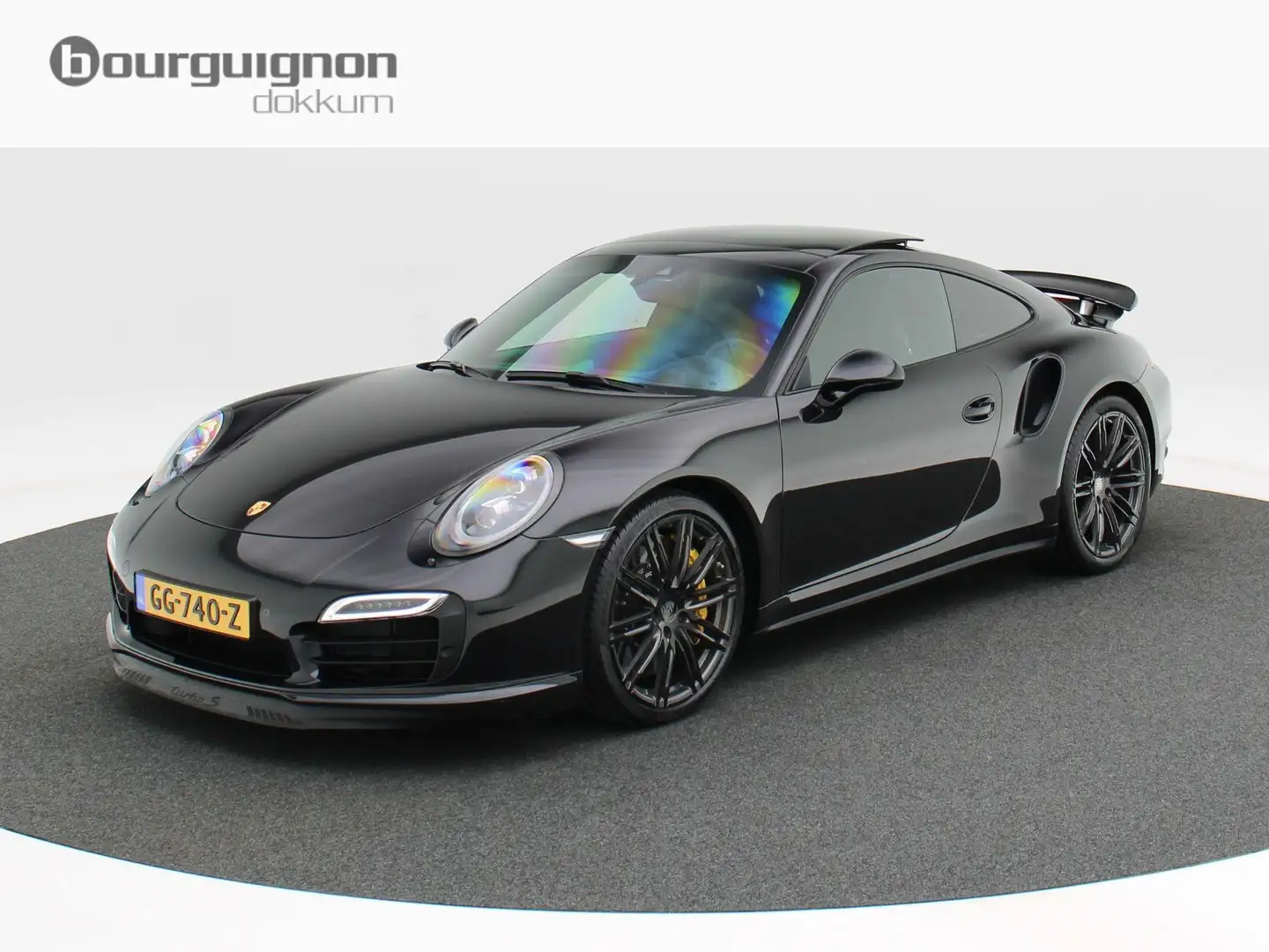 Porsche 991 3.8 Turbo S | BOSE | Sport Chrono | Org. NL | Noir - 1