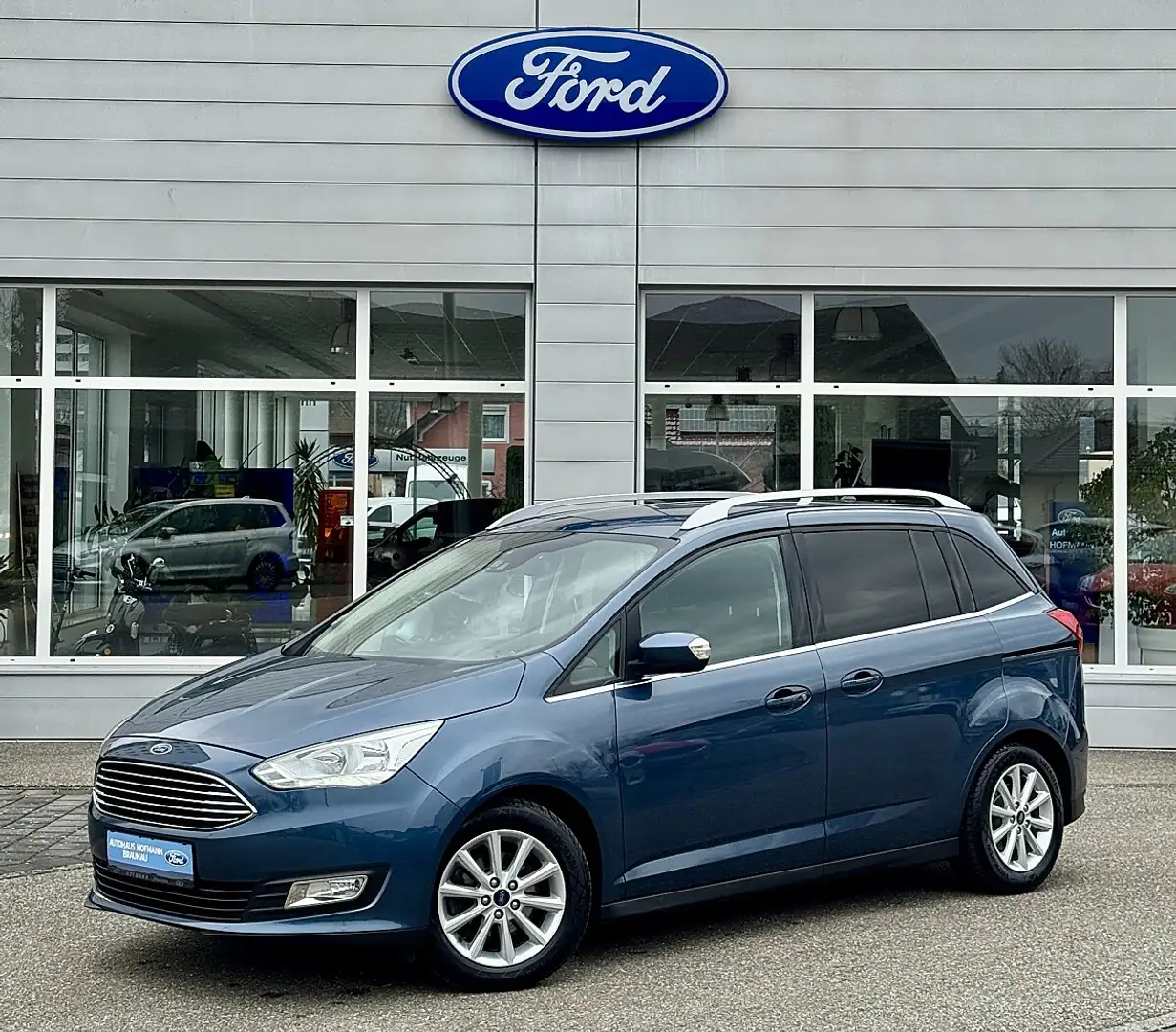Ford Grand C-Max Grand C-MAX Titanium - WinterP. - Anhängerk. - ... Blau - 1