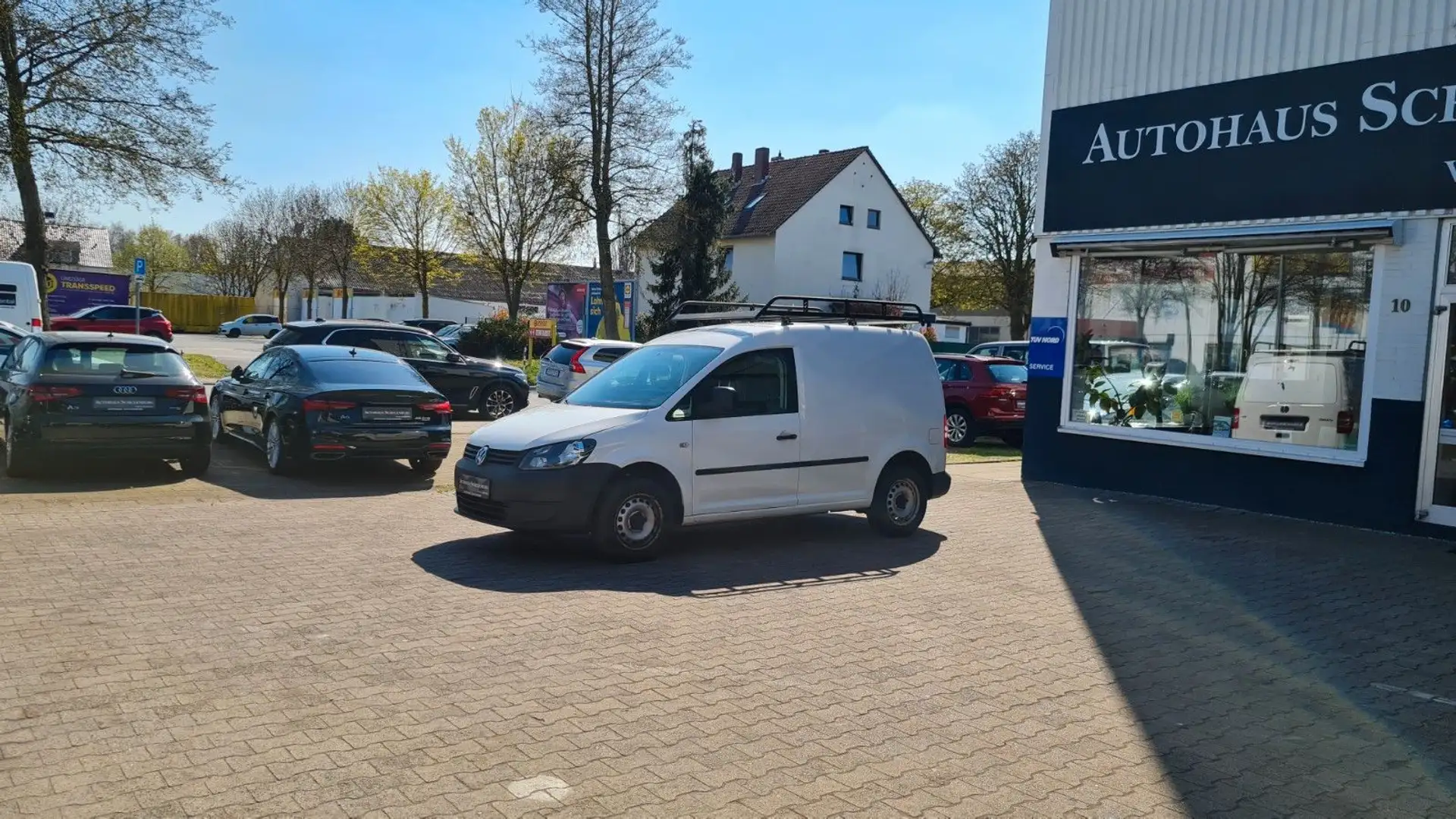 Volkswagen Caddy 1.6 Kasten TÜV NEU AHK Klima Weiß - 2