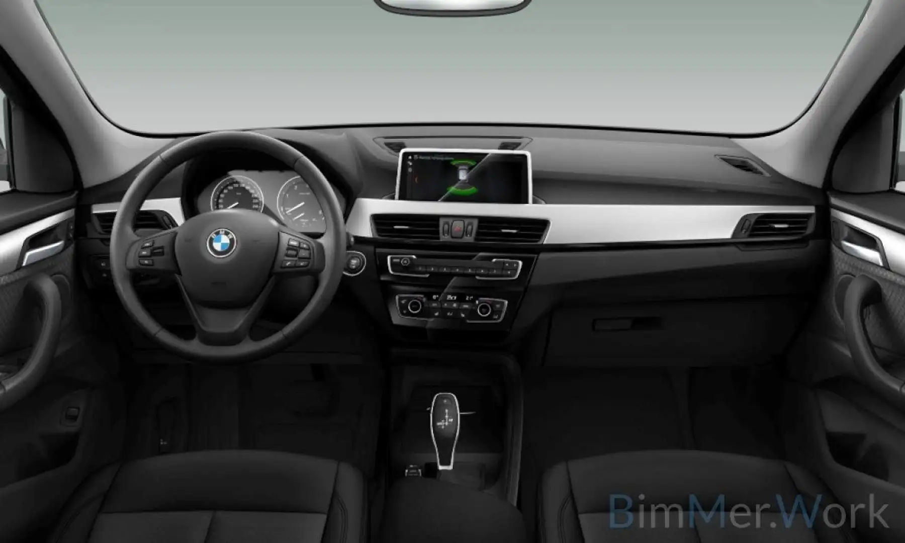 BMW X1 sD18d Parkassist DAB Navi Geschwindigkeitsreg Noir - 2