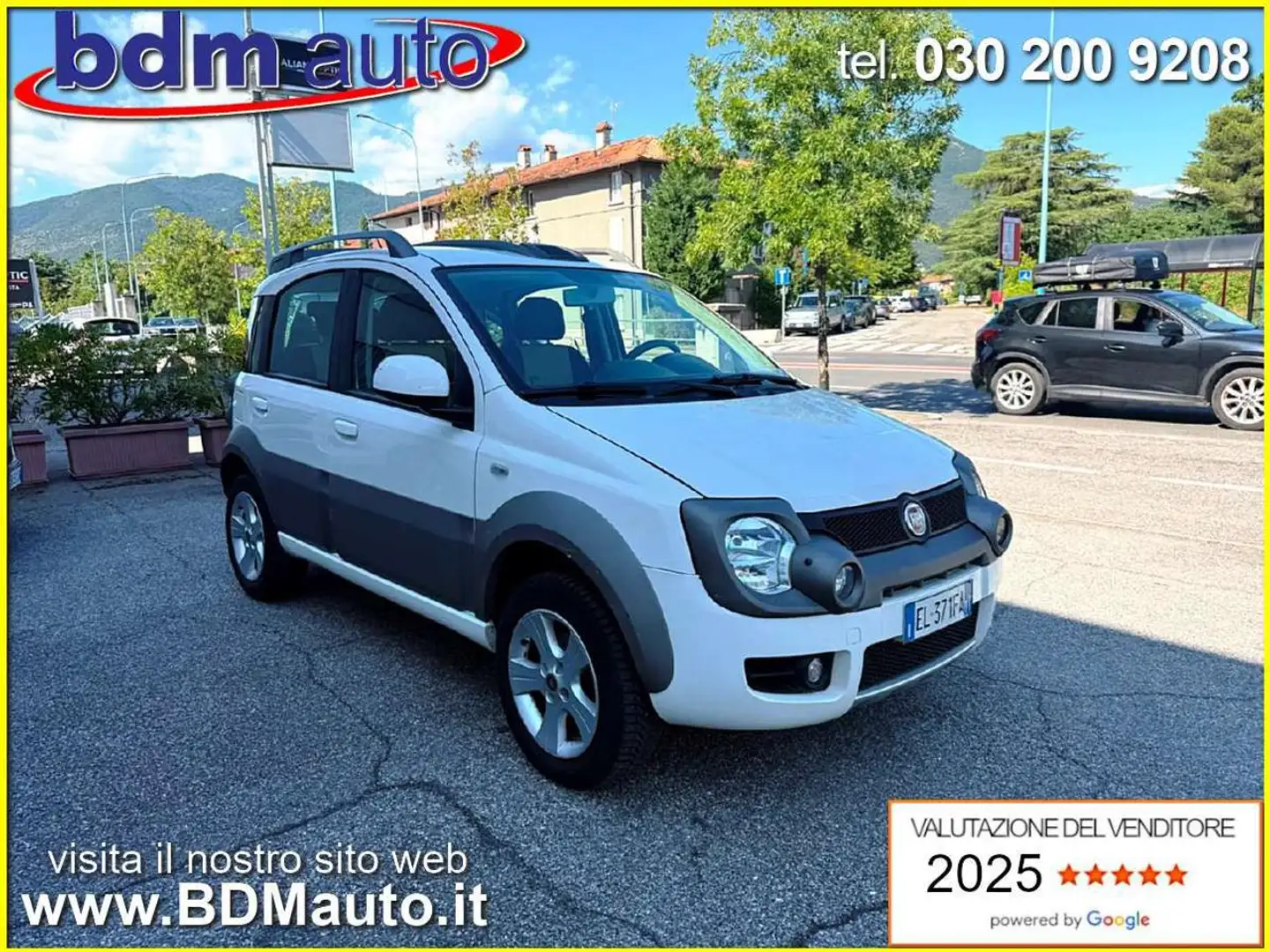 Fiat Panda 1.3 MJT 16V 4x4 Cross *72000 KM*GANCIO TRAINO* Blanc - 2