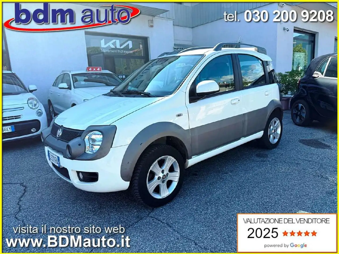 Fiat Panda 1.3 MJT 16V 4x4 Cross *72000 KM*GANCIO TRAINO* Blanc - 1