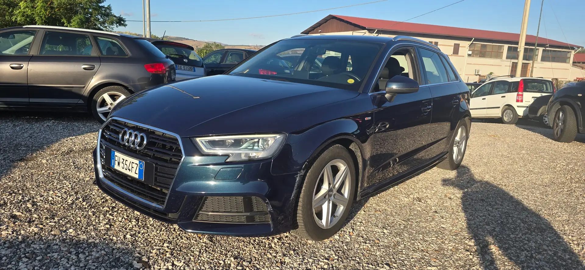Audi A3 Sportback s line 30 tdi Blu/Azzurro - 2