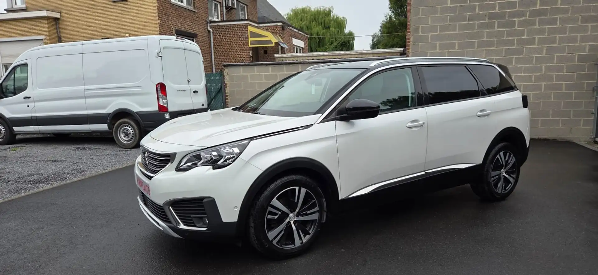 Peugeot 5008 1.6 HDi Allure7PL*AUTOMAT CAR PLAY CAMERA*FUL OPTI Wit - 2