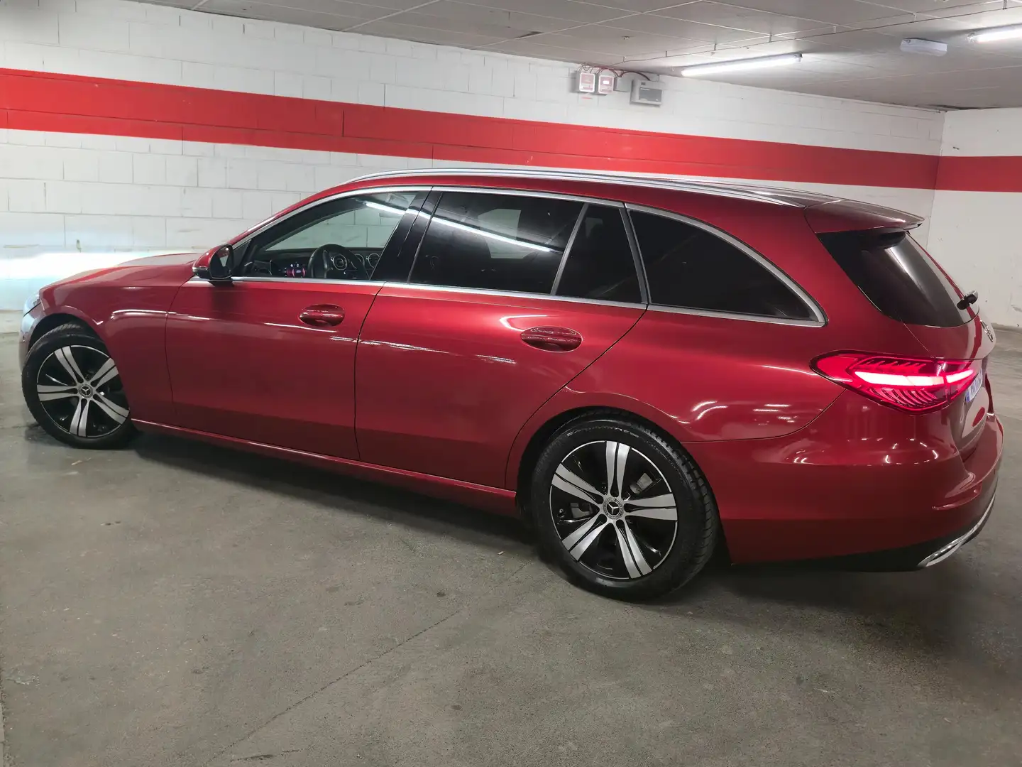 Mercedes-Benz C 200 C 200 T 9G-TRONIC Rot Sport 360 TOP. crvena - 2