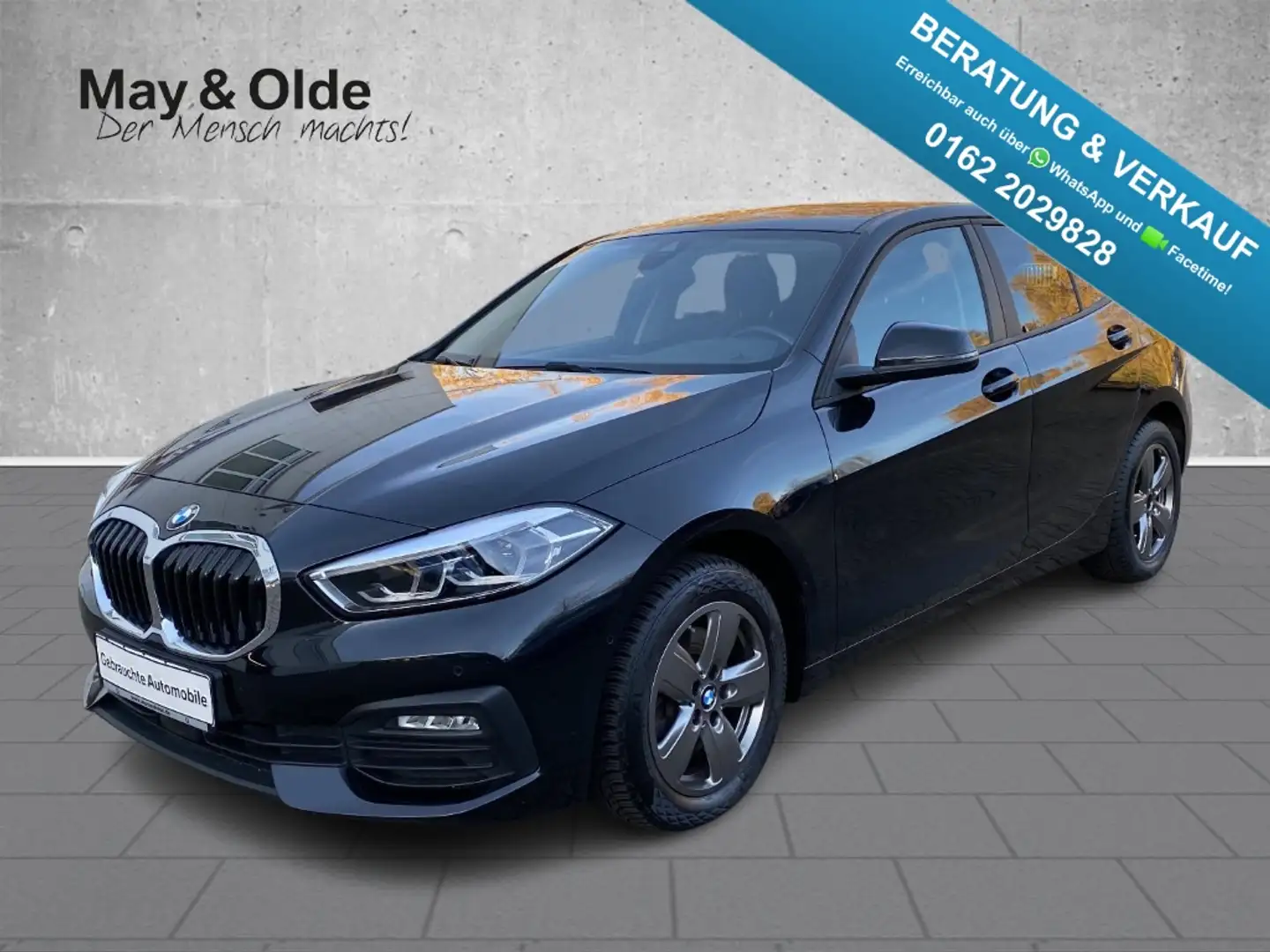 BMW 118 i Navi Digitales Cockpit LED ACC Mehrzonenklima Schwarz - 1