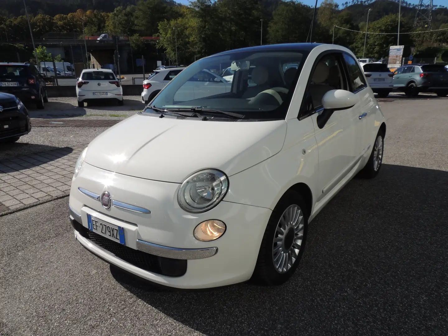 Fiat 500 0.9 t.air t. Lounge 85cv Bianco - 1
