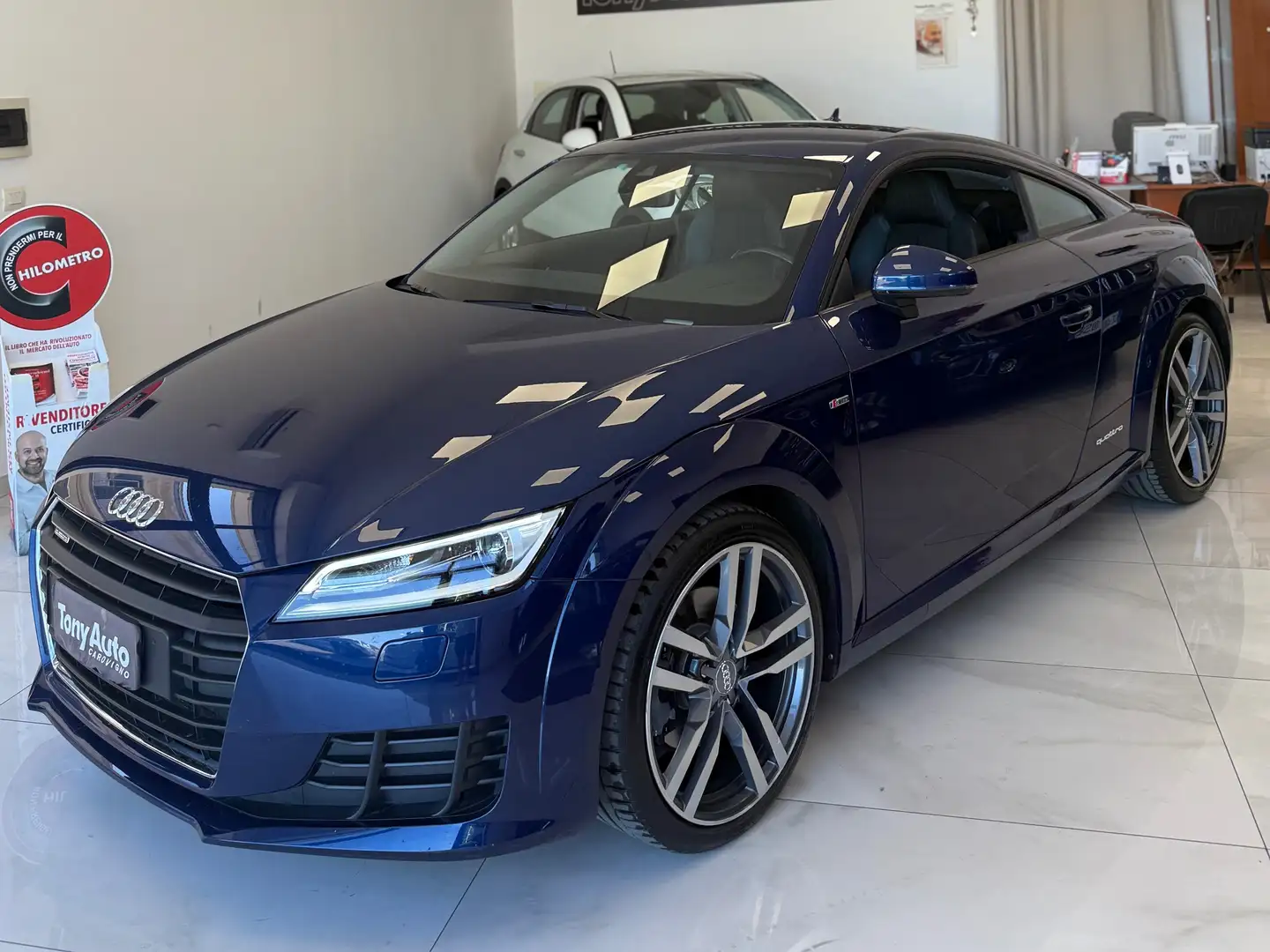 Audi TT TT Coupe 2.0  S LINE quattro s-tronic VIRTUAL,NAVI Blu/Azzurro - 2