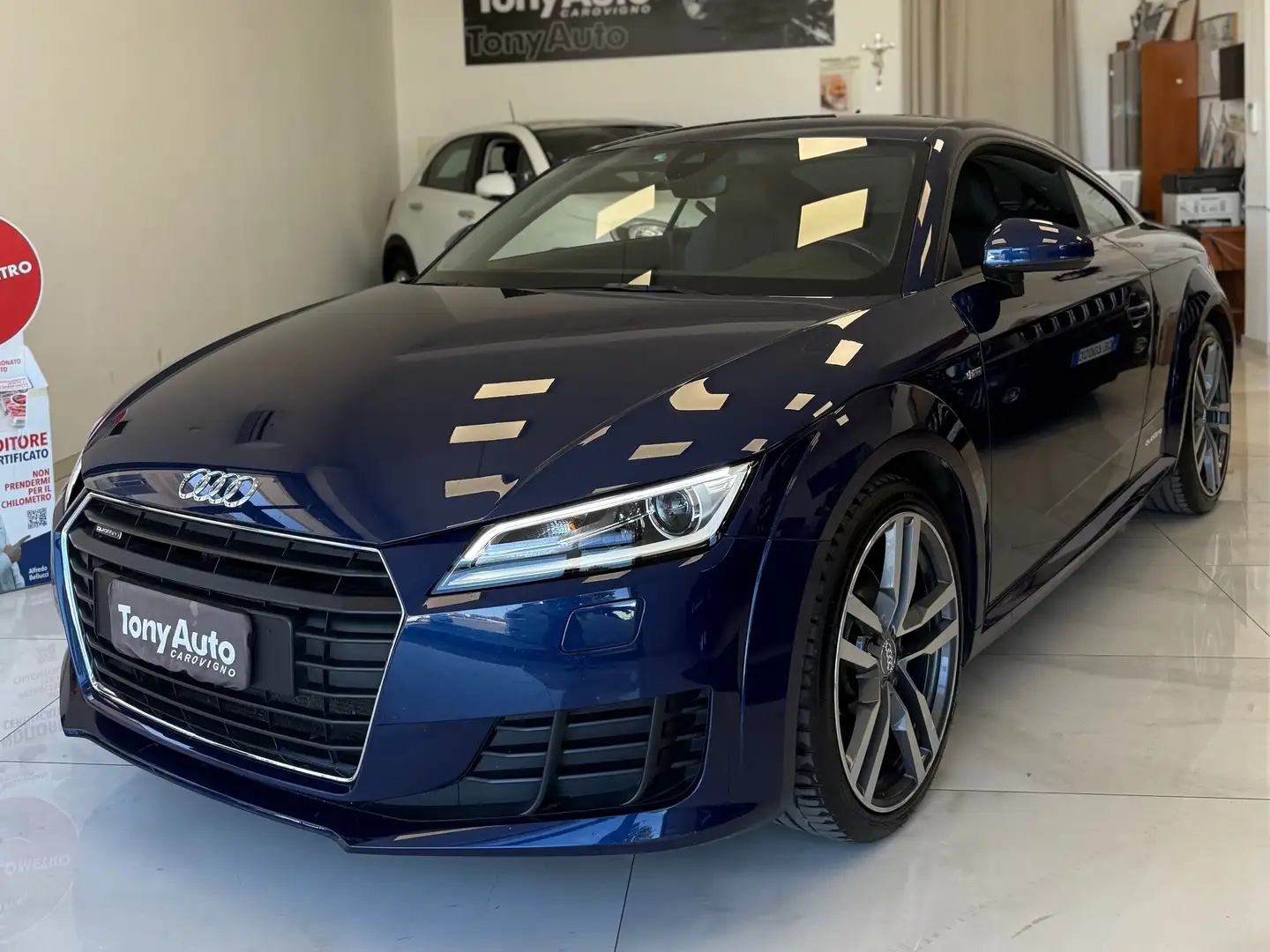 Audi TT TT Coupe 2.0  S LINE quattro s-tronic VIRTUAL,NAVI Blu/Azzurro - 1