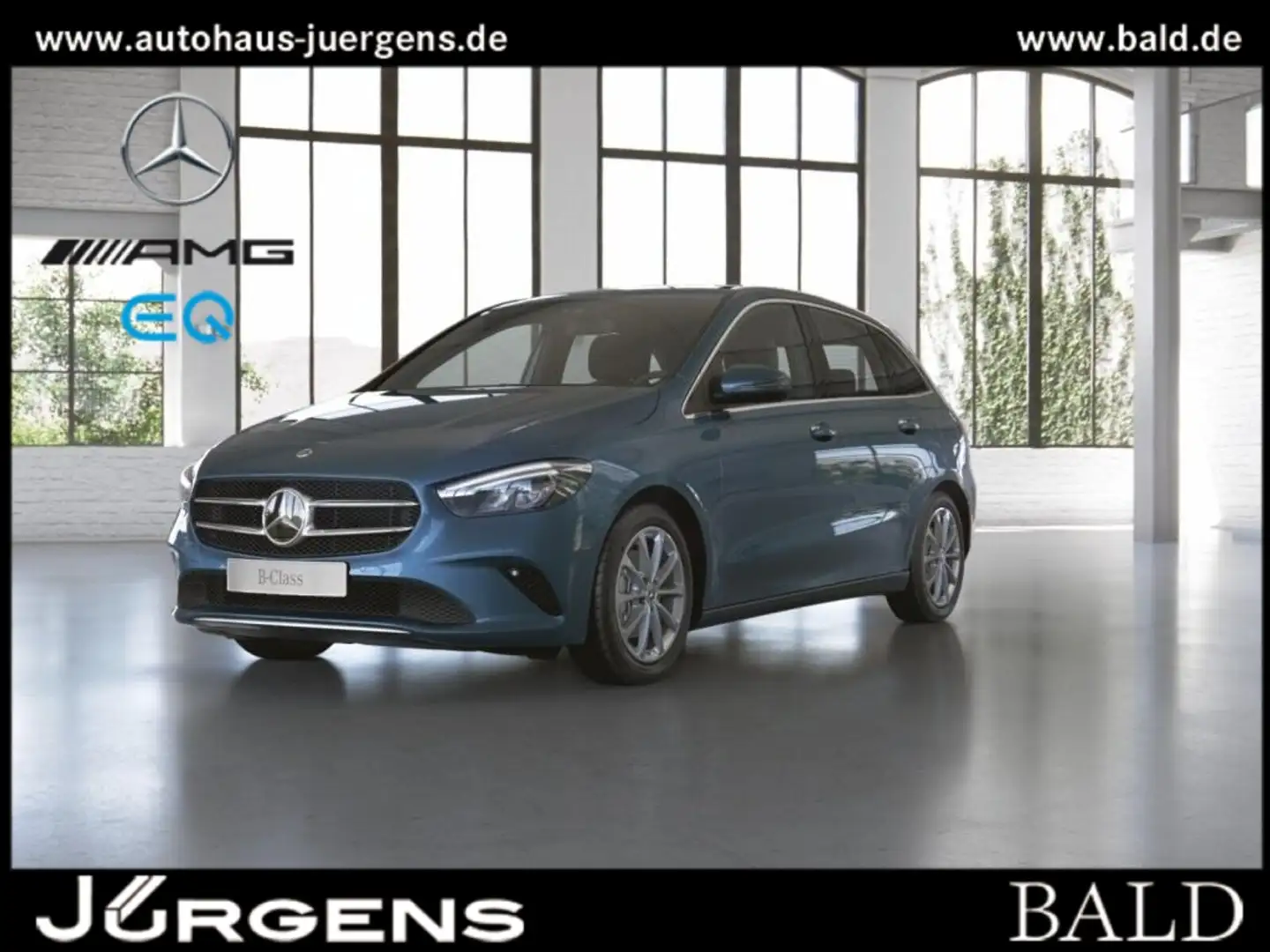 Mercedes-Benz B 200 Progressive/LED/Park-Assist/AHK/SHZ/17' Blau - 1