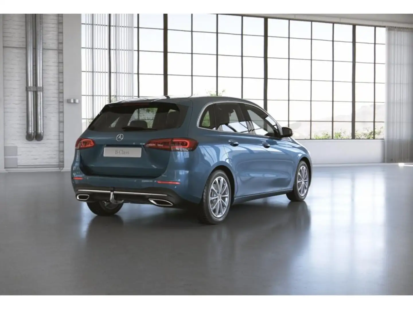 Mercedes-Benz B 200 Progressive/LED/Park-Assist/AHK/SHZ/17' Blau - 2