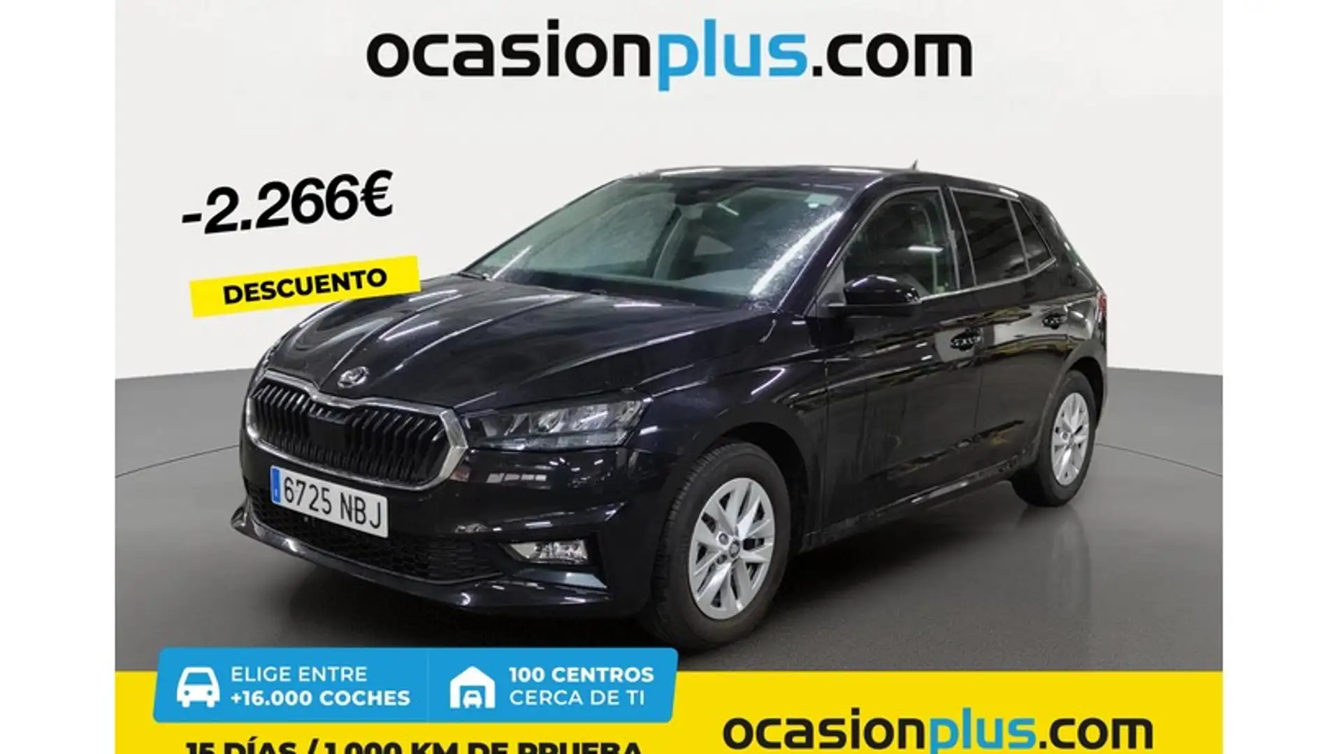 Skoda Fabia 1.0 TSI Selection DSG 85kW Negro - 1