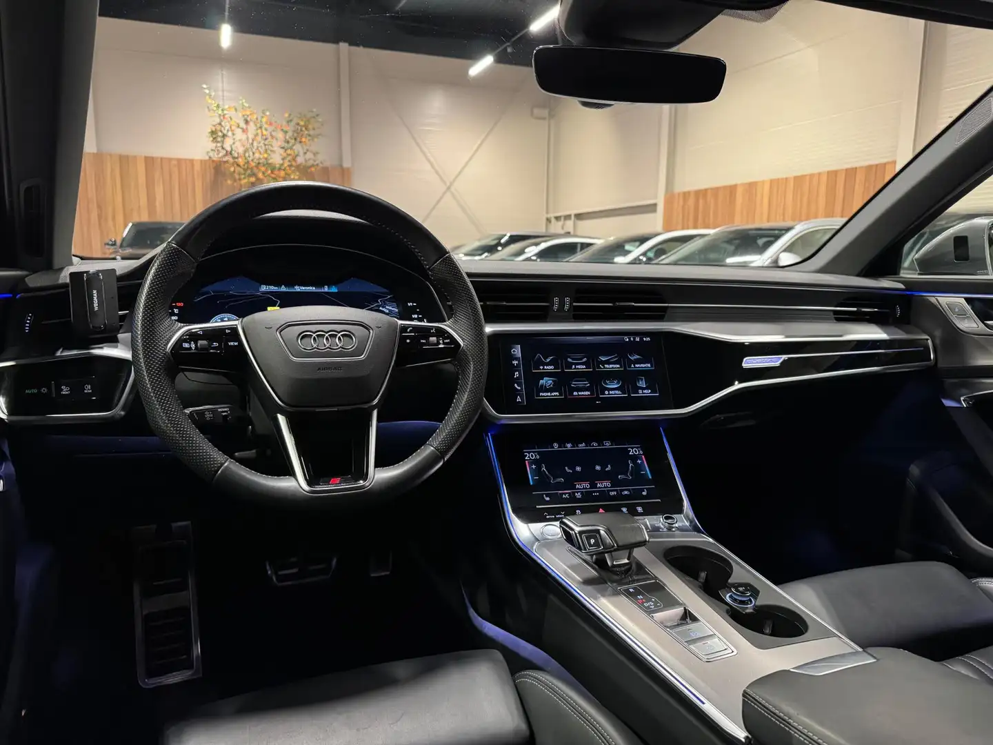 Audi A6 Avant 45 TFSI Quattro 3X S-Line, Black Optik, ACC, Gris - 2