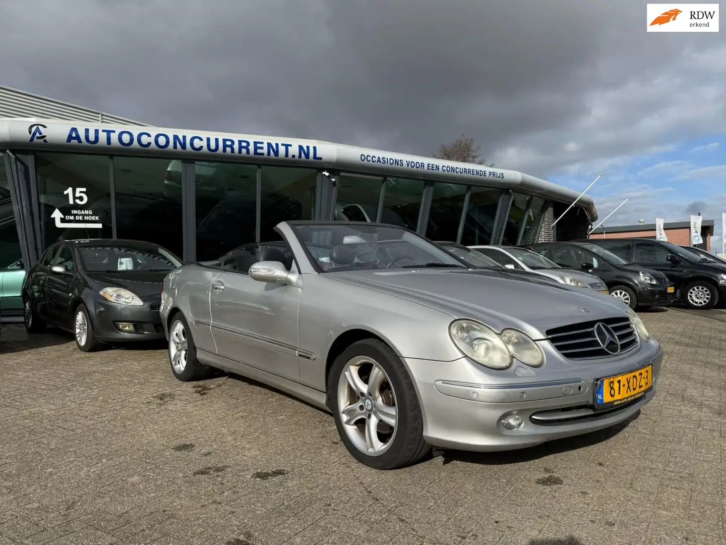 Mercedes-Benz CLK 320 Cabrio Elegance, Automaat, Inruil mogelijk. Gri - 1