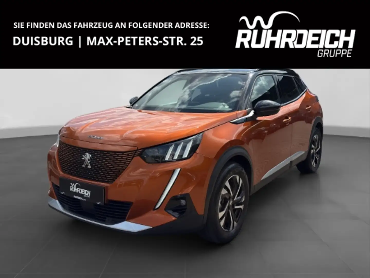 Peugeot 2008 e- GT Elektro136 +ACC+CAM+LED+NAVI+SITZHZG+ Orange - 1