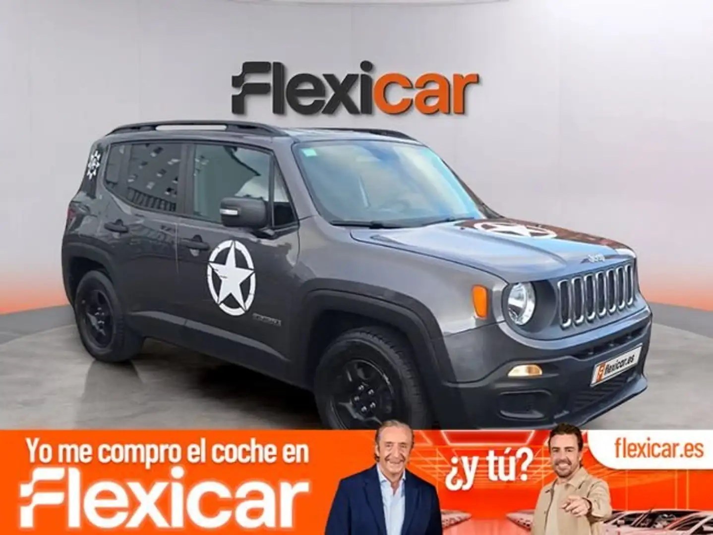 Jeep Renegade 1.6 E-TORQ 81kW Sport FWD E6 Gris - 1
