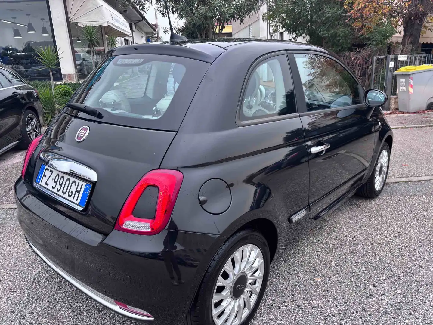 Fiat 500 500  1.2 Lounge easypower Gpl Schwarz - 2