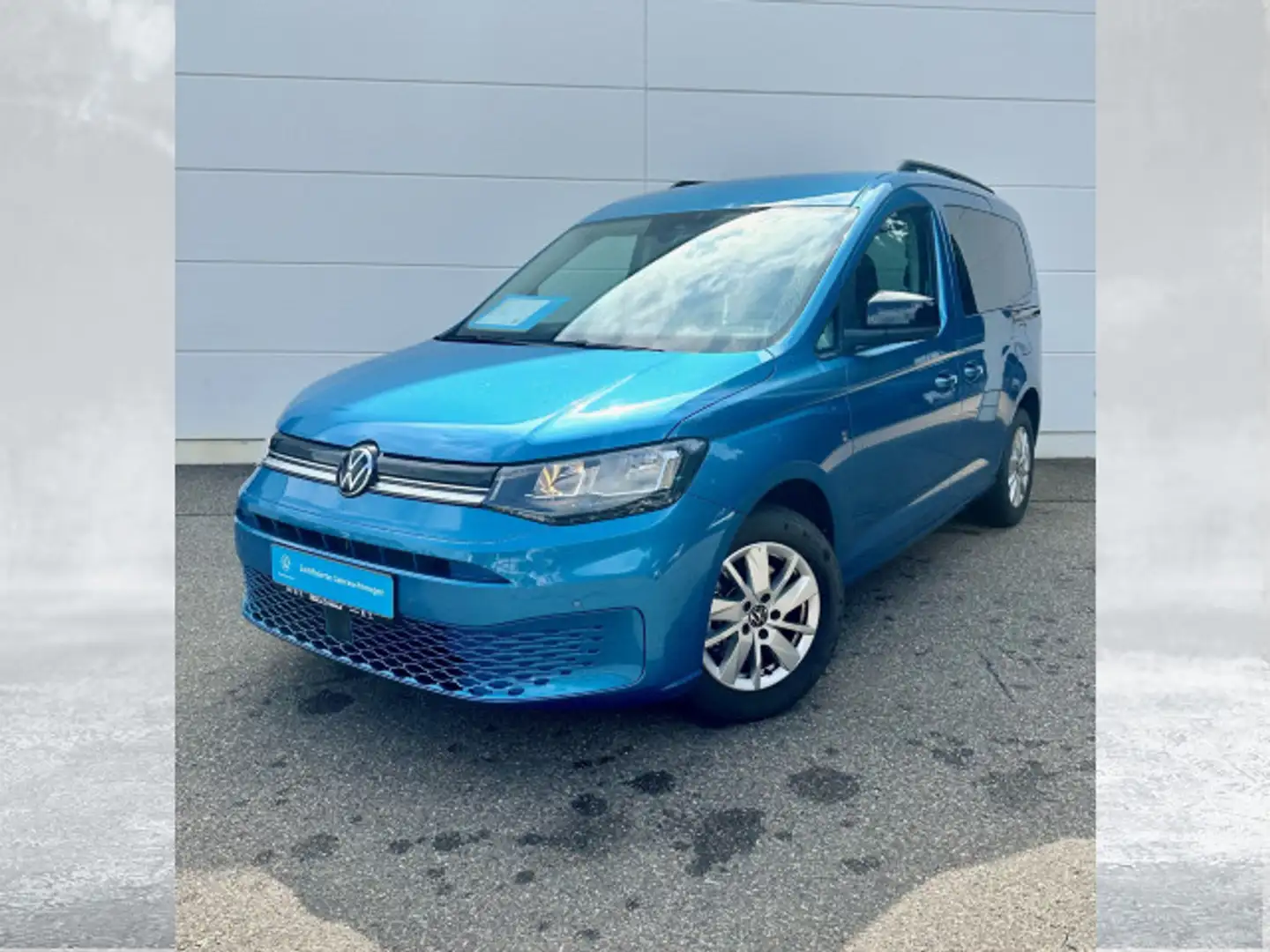 Volkswagen Caddy Life 2.0 TDI DSG NAV SHZ KAM PDC DAB+ 16" Blau - 2