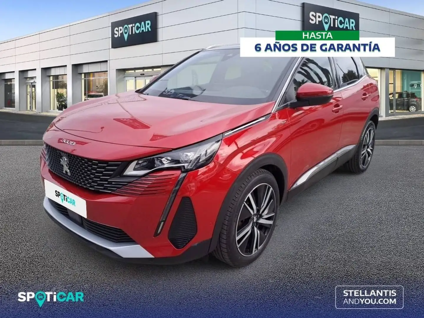 Peugeot 3008 1.6 PureTech 132KW S&S  EAT8 GT Pack Rojo - 1