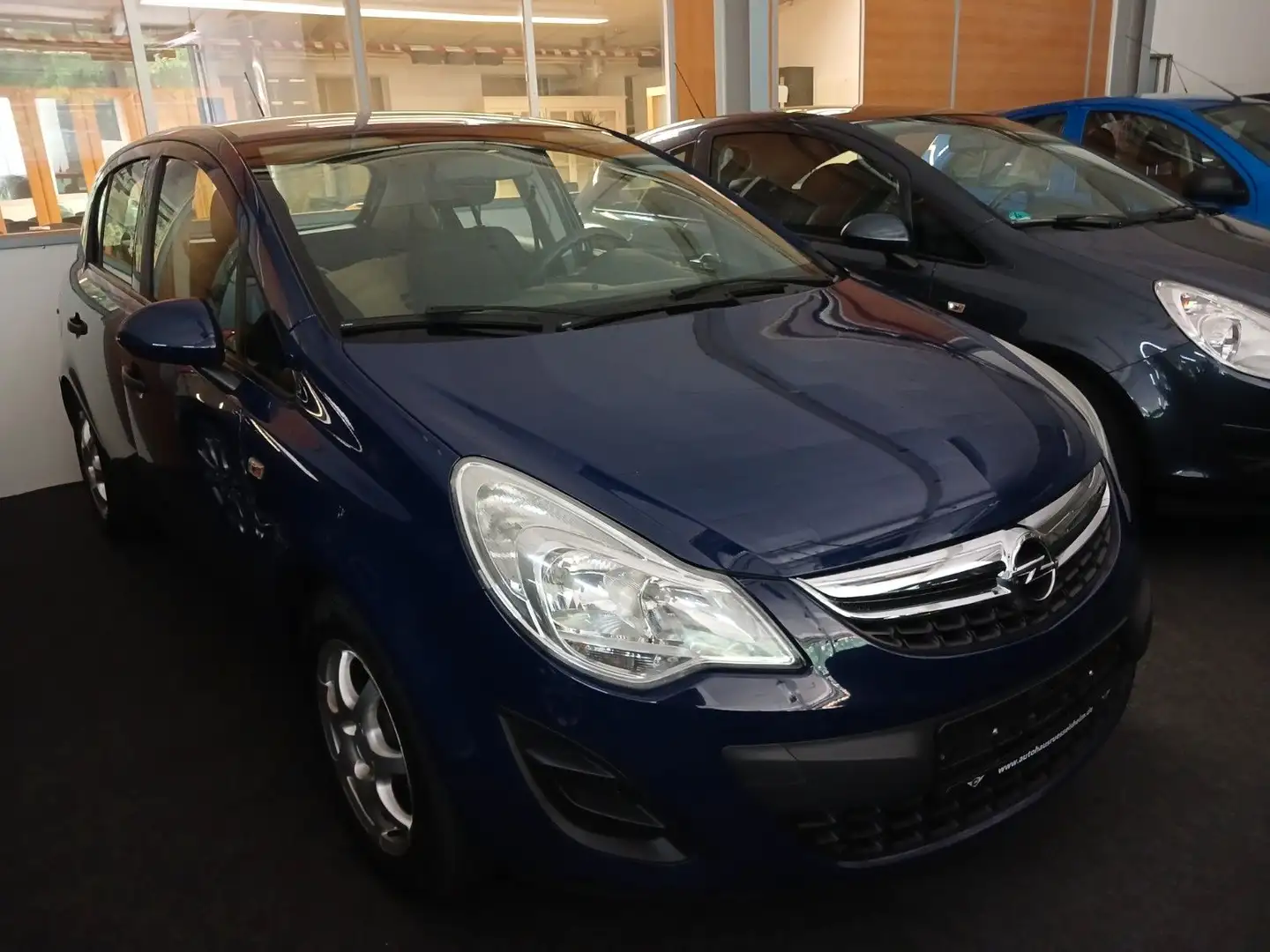 Opel Corsa D 1.2 PDC Blau - 2